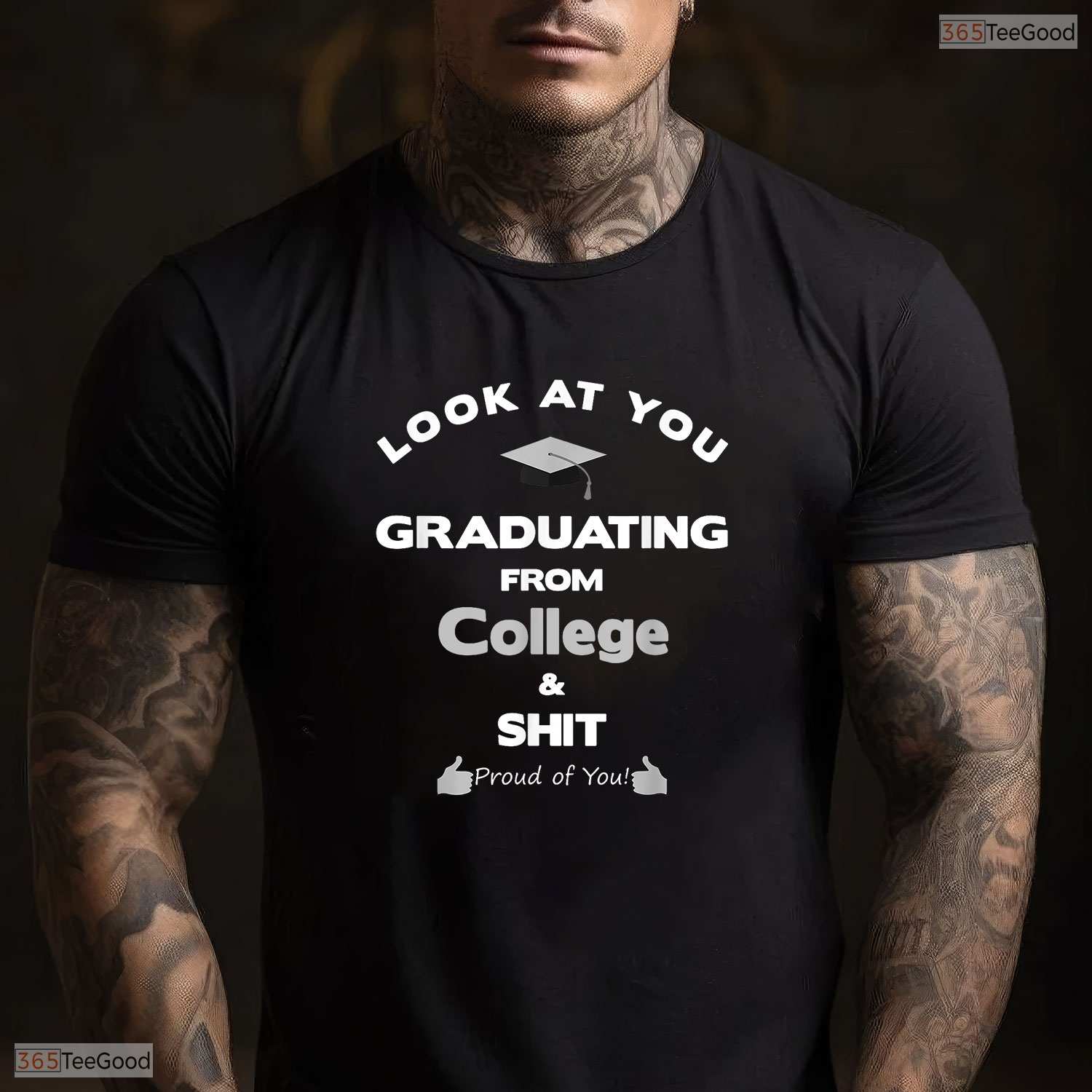 Funny College Graduation Celebration Gifts For Him Her University Degree Alumni T-Shirt