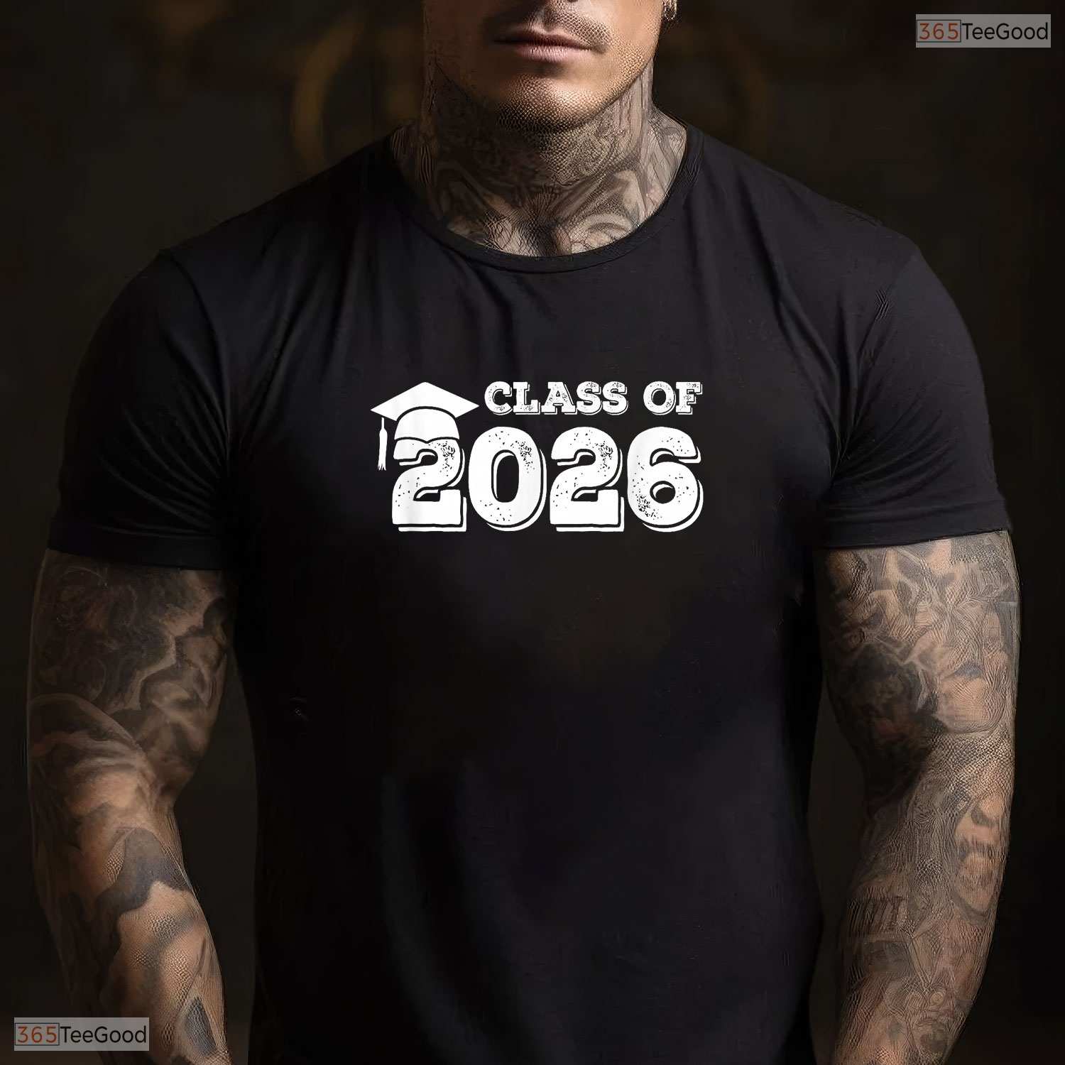 Classic Class Of 2026 Senior High School And College Graduate Party T-Shirt