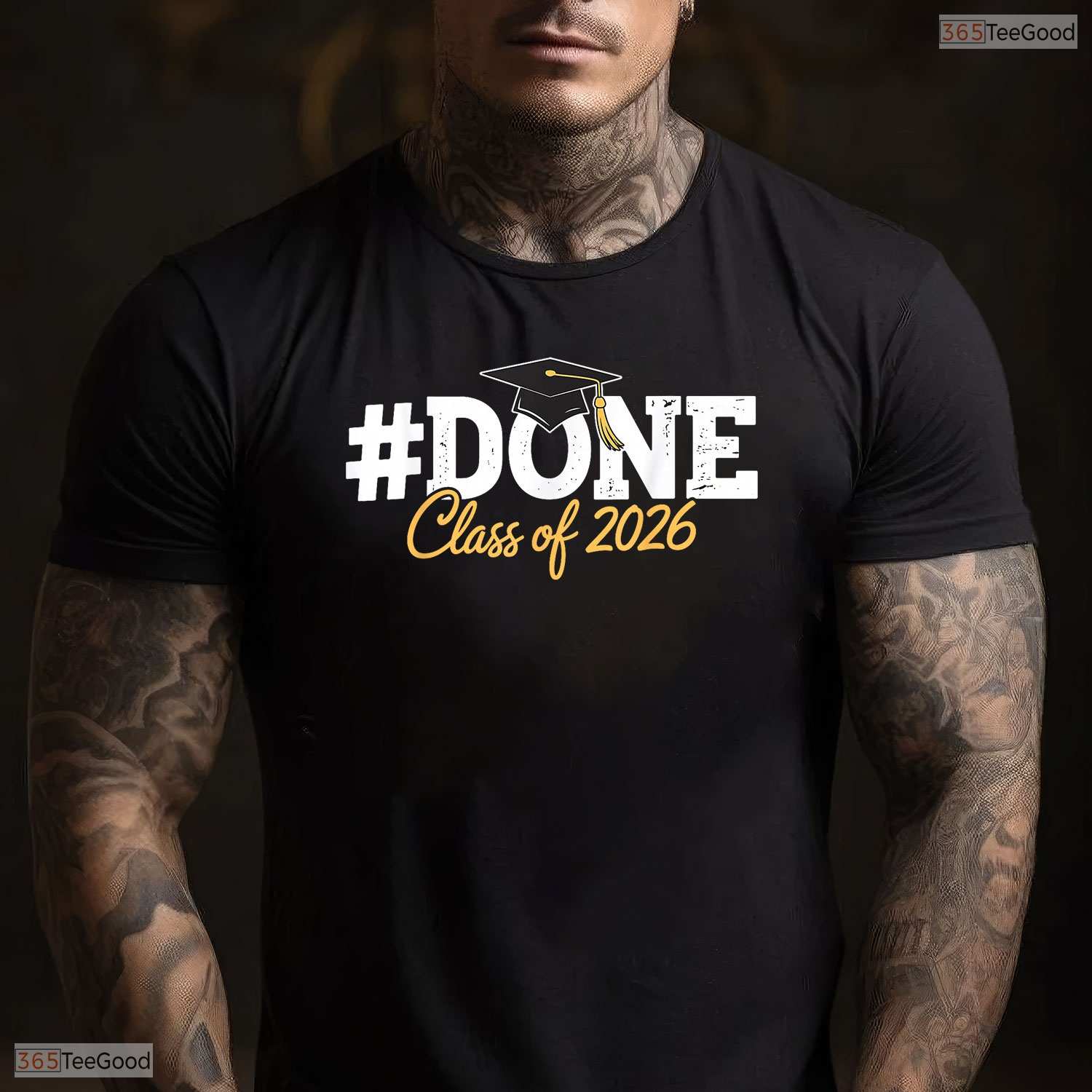 Done Class Of 2026 Graduation Proud High School Senior Celebration T-Shirt
