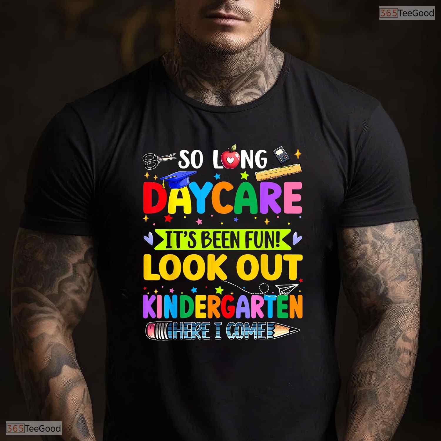 So Long Daycare Kindergarten Here I Come Cute Early Childhood Graduation Shirt