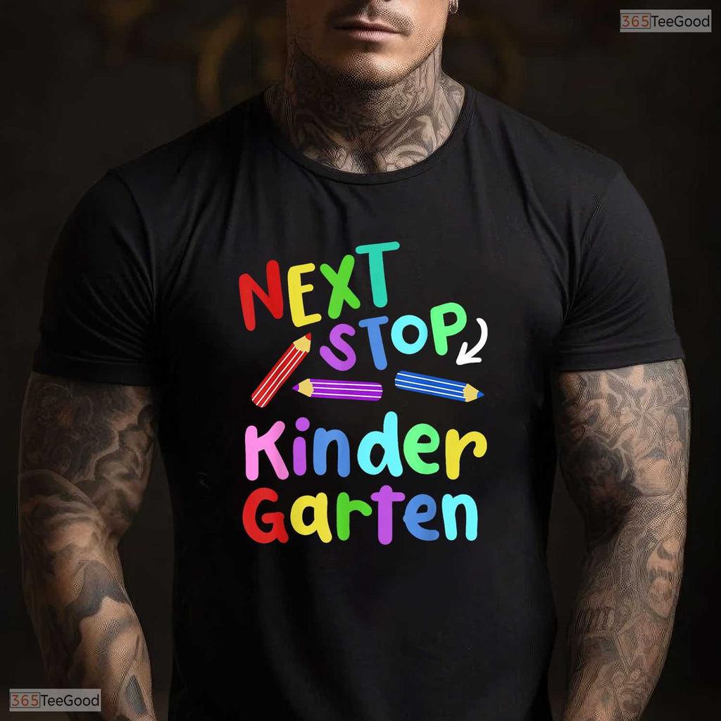 Next Stop Kindergarten 2026 Preschool Graduation Moving Up Ceremony Youth T-Shirt