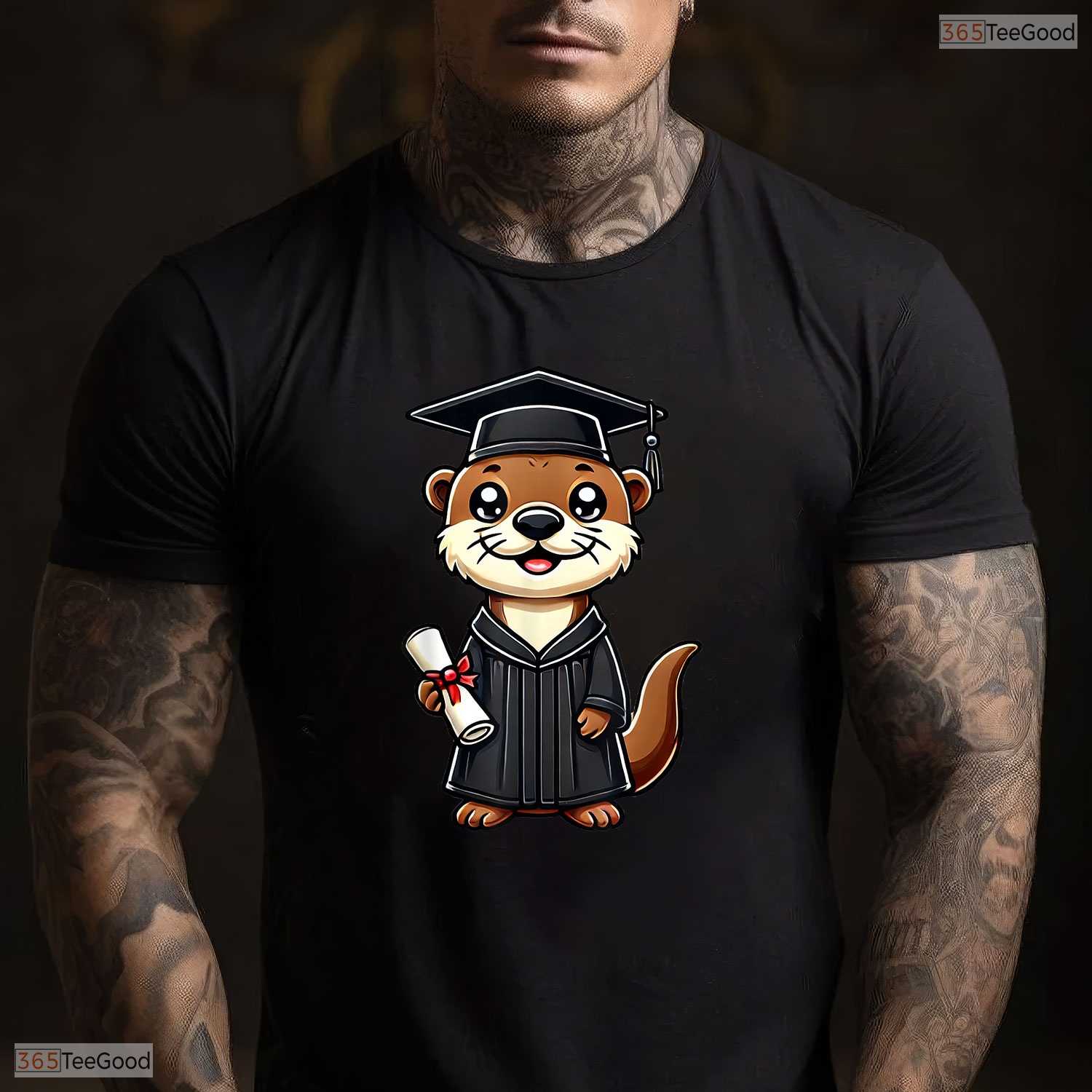 Cute Otter Graduation You Otter Be Proud Funny Animal Lover College Graduate Shirt