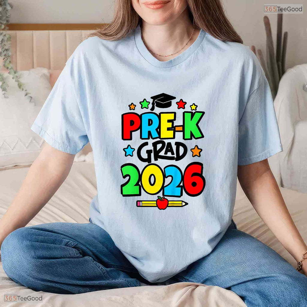 Awesome Kids Pre-K Grad 2026 Pre-K And Preschool Graduation Celebration Party T-Shirt