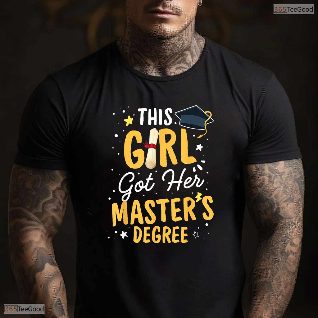This Girl Got Her Masters Degree Mastered It 2026 University Graduate Shirt