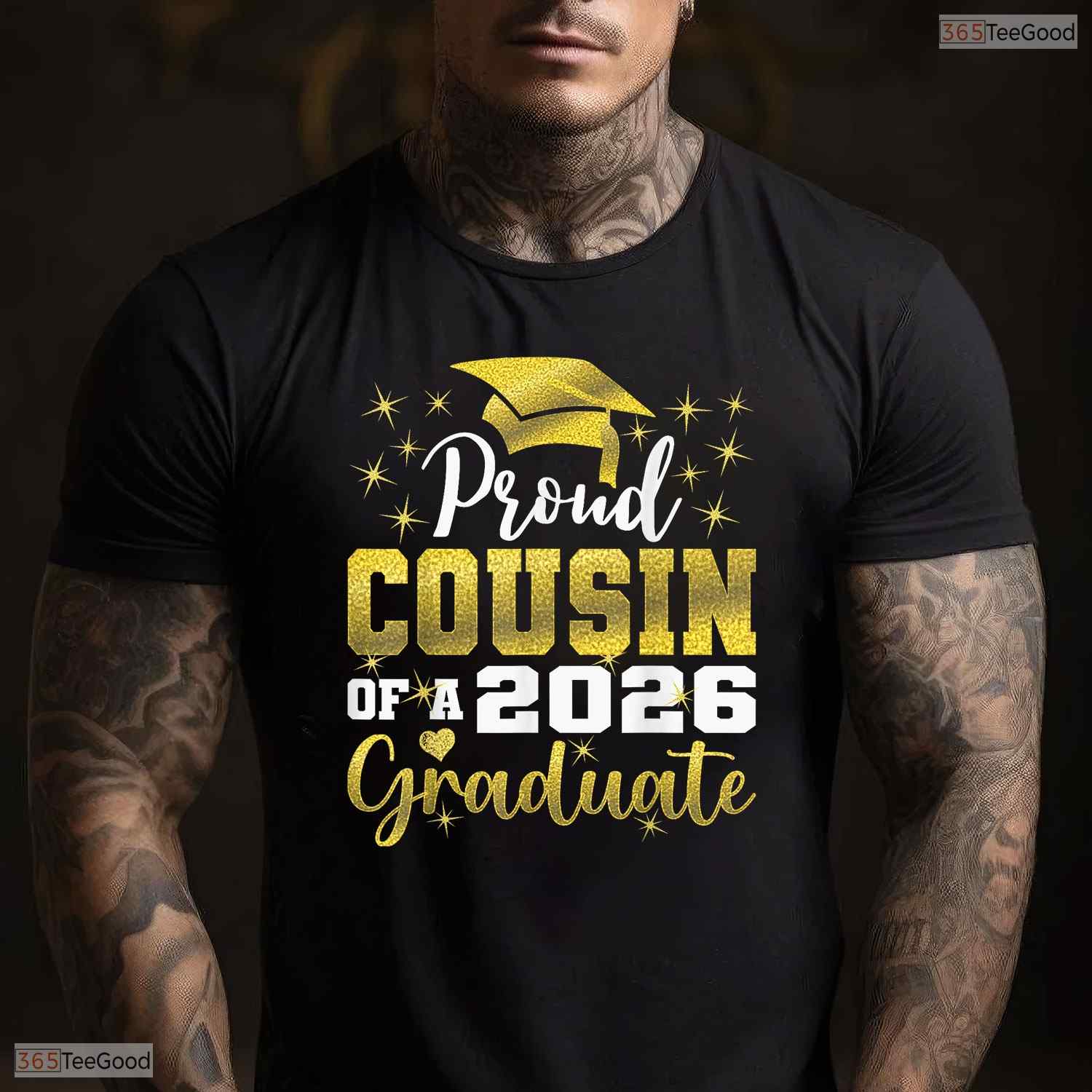 Super Proud Cousin Of A 2026 Graduate High School Senior Party T-Shirt