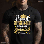 Proud Brother In Law Of A 2026 Graduate University Commencement Party Shirt