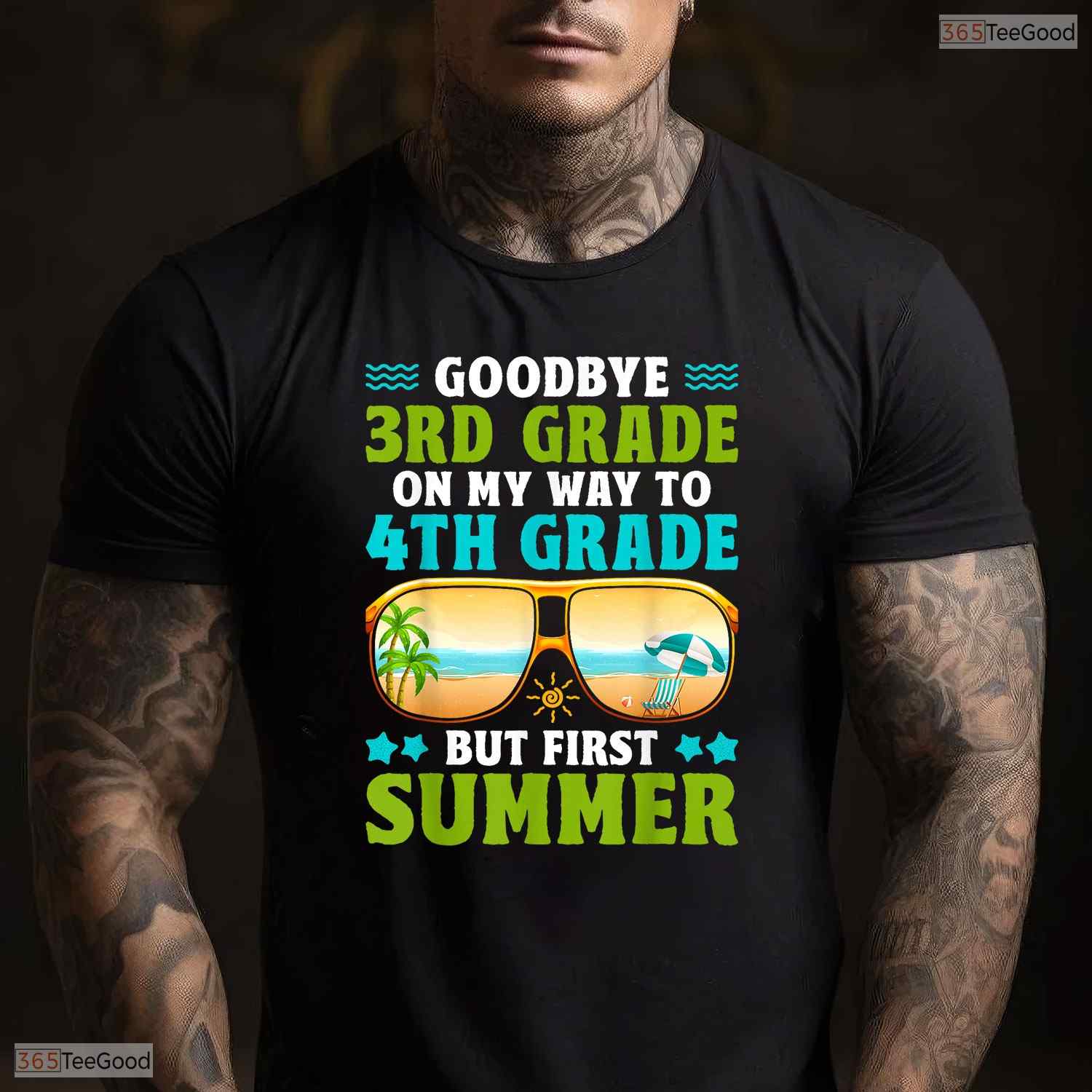 Goodbye 3rd Grade Hello 4th Grade Hello Summer Youth Graduation T-Shirt