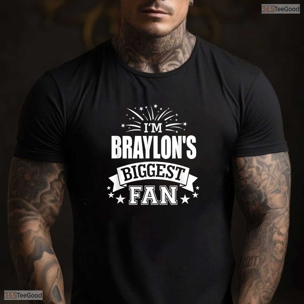 Custom Personalized Name Sports Fan High School Graduation Party T-Shirt