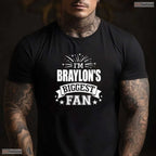 Custom Personalized Name Sports Fan High School Graduation Party T-Shirt
