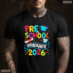 Hilarious Preschool Graduate 2026 Pre-K Grad Funny School Graduation T-Shirt