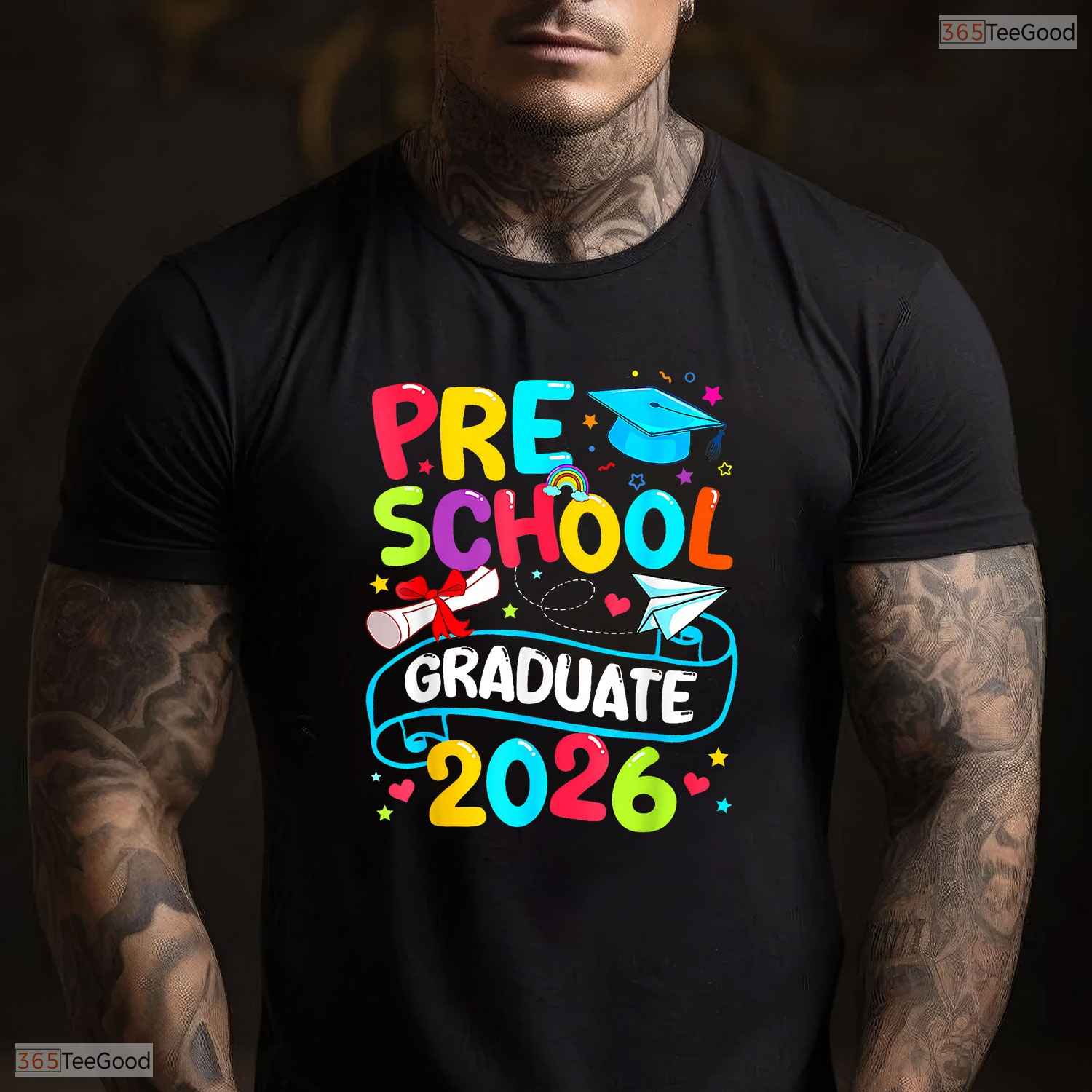 Hilarious Preschool Graduate 2026 Pre-K Grad Funny School Graduation T-Shirt