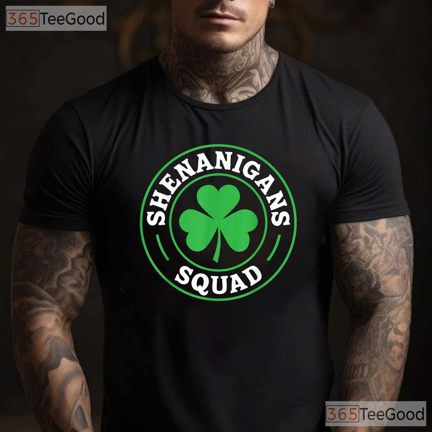 Shenanigans Squad St Patricks Day T-Shirt Matching Group Family Party