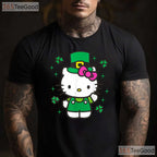 Hello Kitty Leprechaun Suit St Patricks Day T-Shirt Cute Sanrio Irish Green