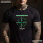 Equation For Luck St Patricks Day T-Shirt Math Teacher Clover Funny Gift