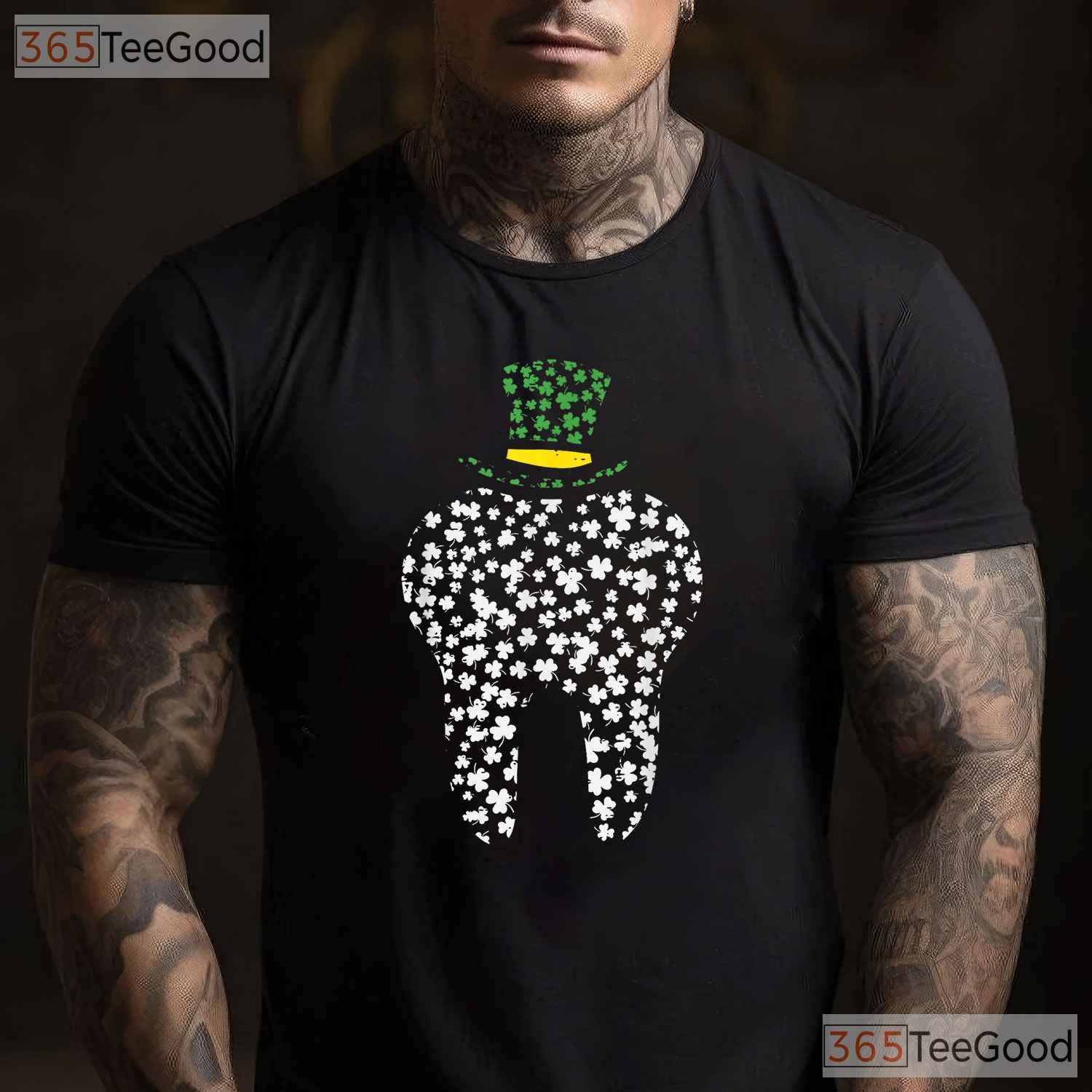 Dentist Tooth Saint Pattys St Patricks Day T-Shirt Dental Squad Hygiene Tee