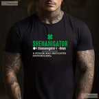 Shenanigator Definition Funny St Patricks Day T-Shirt Irish Trouble Maker