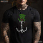 Leprechaun Anchor Cruise Squad St Patricks Day T-Shirt Family Travel Tee