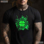Celtic Knot Irish Shamrock St Patricks Day T-Shirt Traditional Green Tee