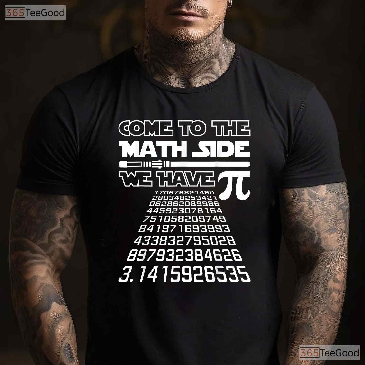 Come to The Math Side We Have Pie Shirt Funny Pi Day Teacher Gift T-Shirt