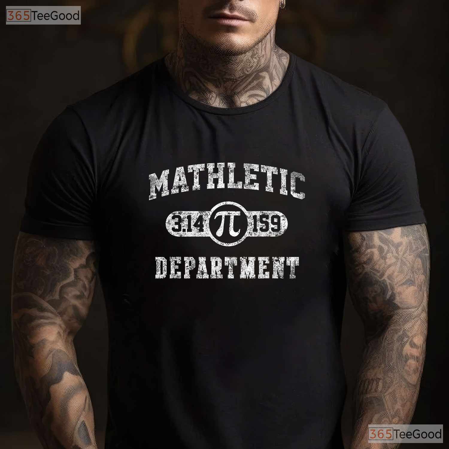 Mathletic Dept 3 - 14159 Pi Day Math Teacher Vintage T-Shirt Sports Look