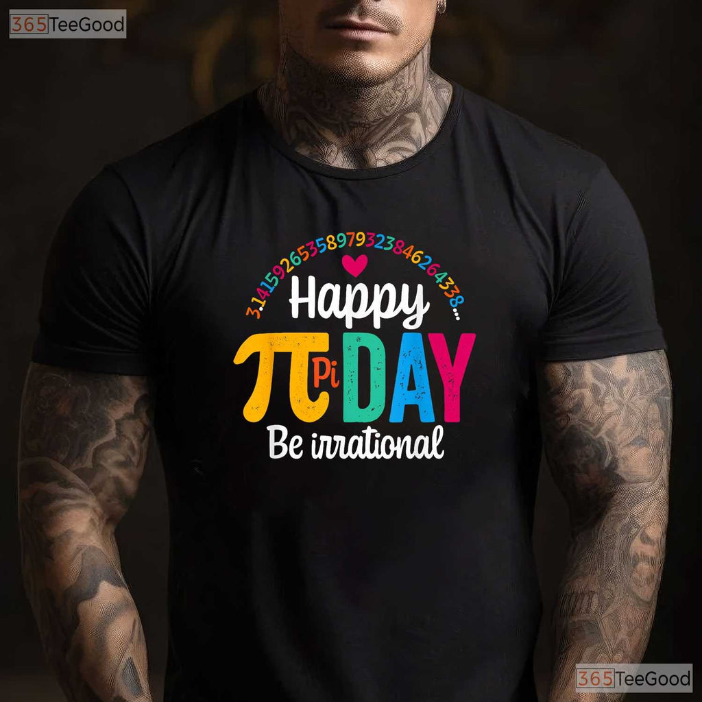Pi Shirt Math Teacher Student Funny 3 - 14 Pie Happy Pi Day School Gift