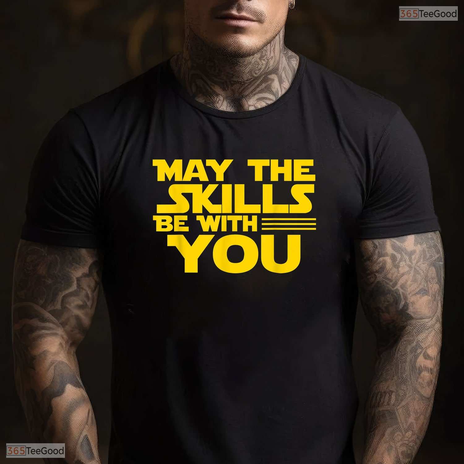 May The Skills Be With You Teacher T-Shirt- Unique May Birthday Shirt Gift