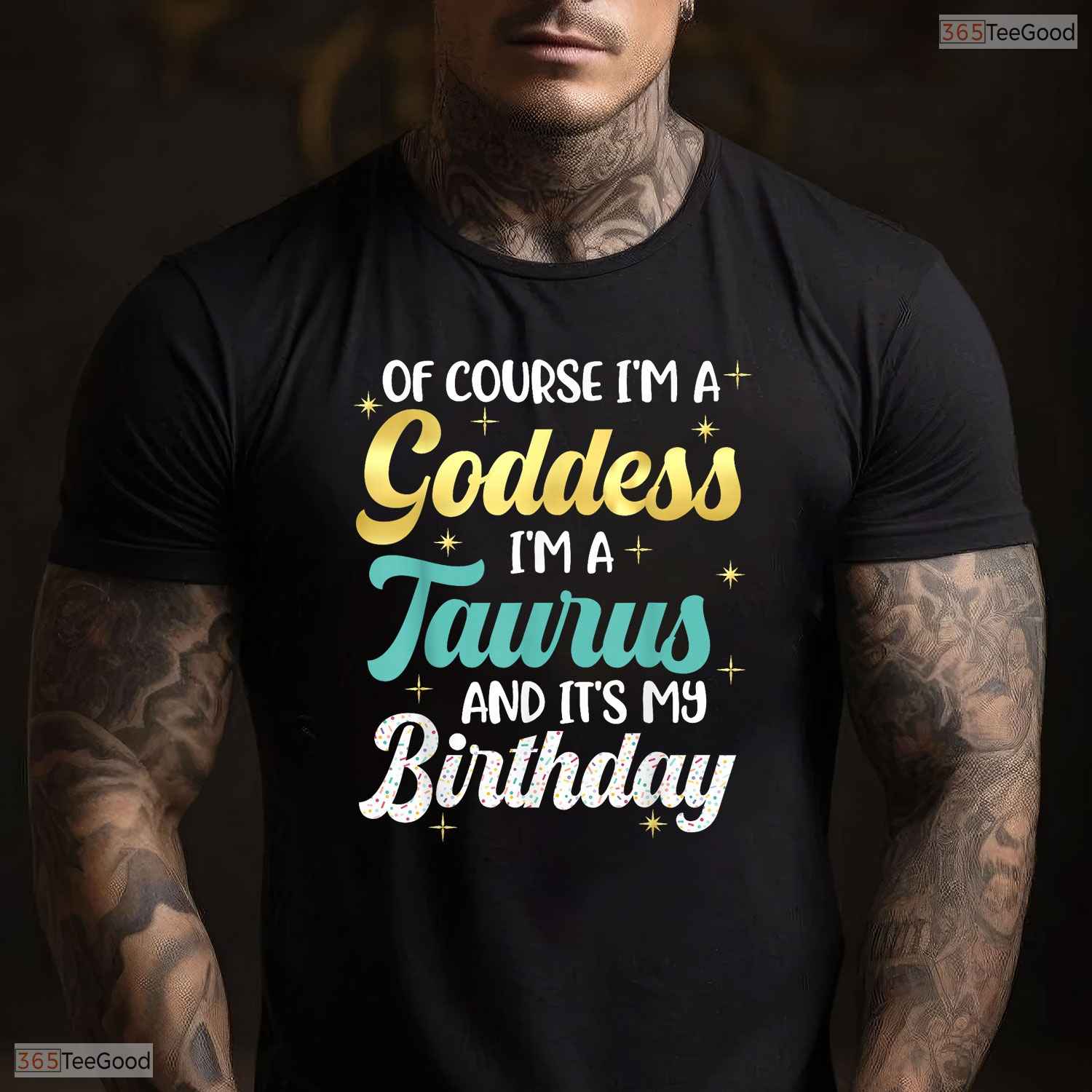 Goddess Taurus Queen Zodiac Birthday T-Shirt- Unique May Birthday Shirt Gift