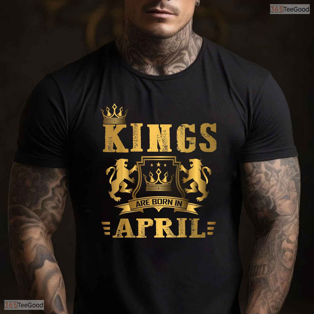 Awesome Kings Are Born In May Birthday Gift T-Shirt Best Celebration For Men