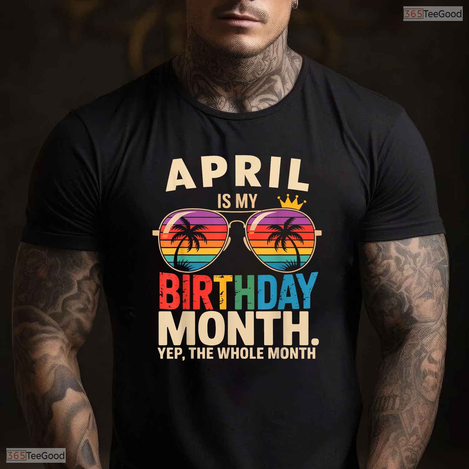 Yes The Whole April Month Is My April Birthday Celebration Shirt For Spring Parties