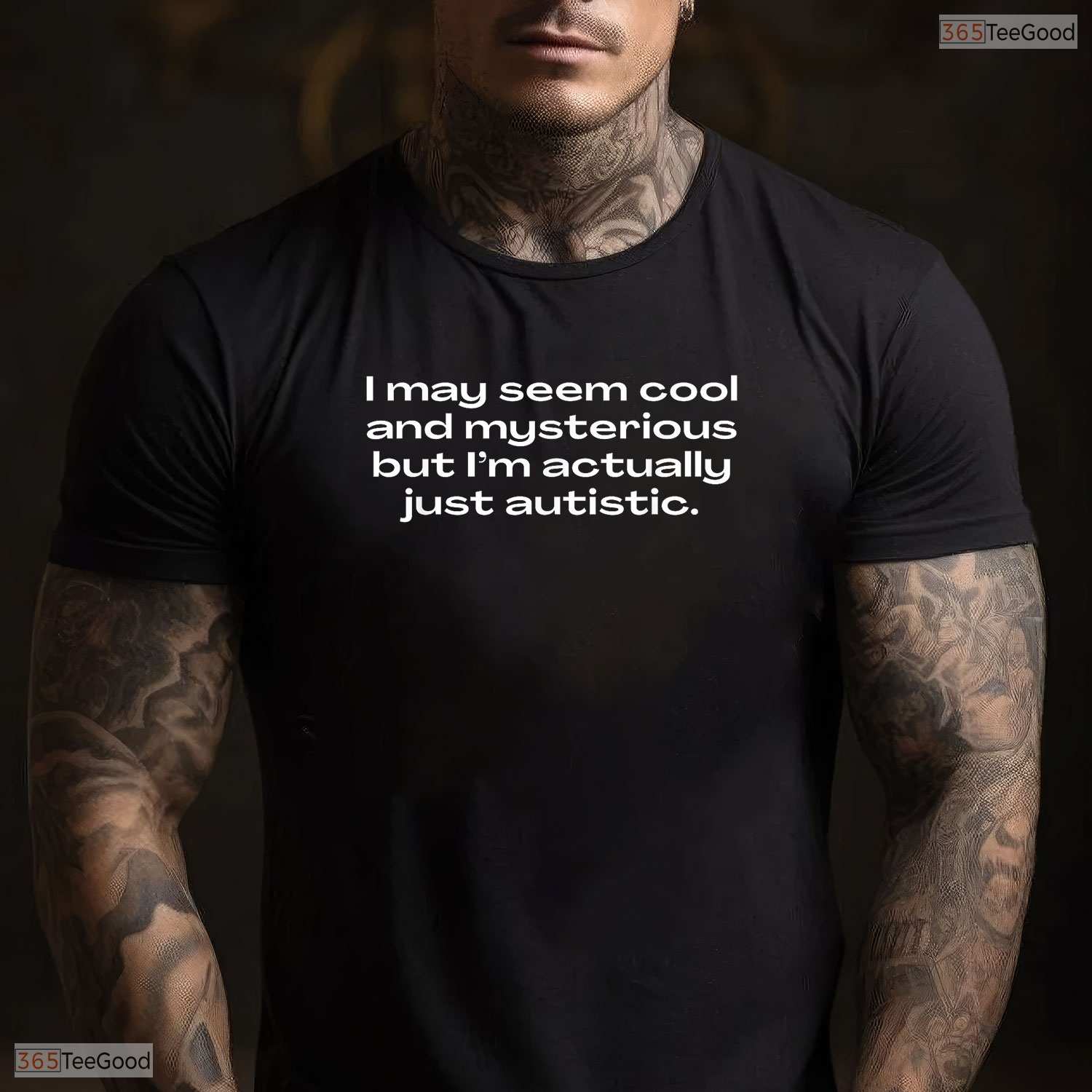 Funny Autistic May Birthday Celebration Shirt For Cool And Mysterious Folks