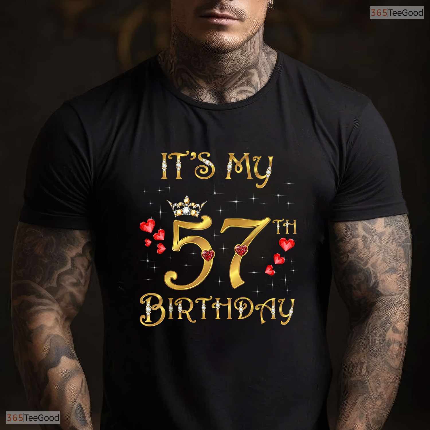 It Is My 57th Birthday Queen Milestone May Birthday Celebration Shirt For Her