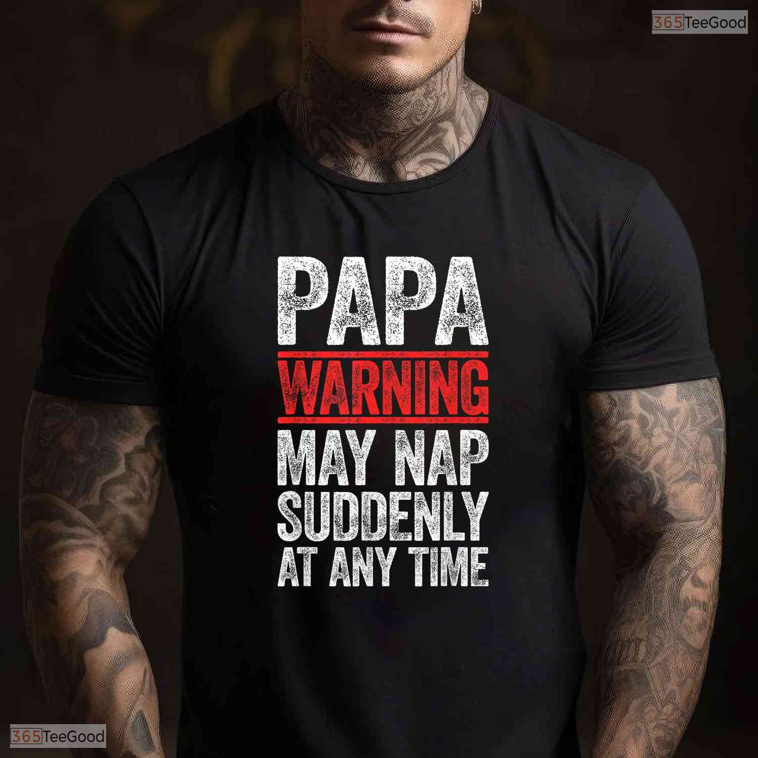 Funny Papa Warning May Nap Suddenly Shirt Best May Birthday Gift For Grandpa