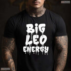 Big Taurus Energy Zodiac Sign Astrology T-Shirt Unique May Birthday Apparel