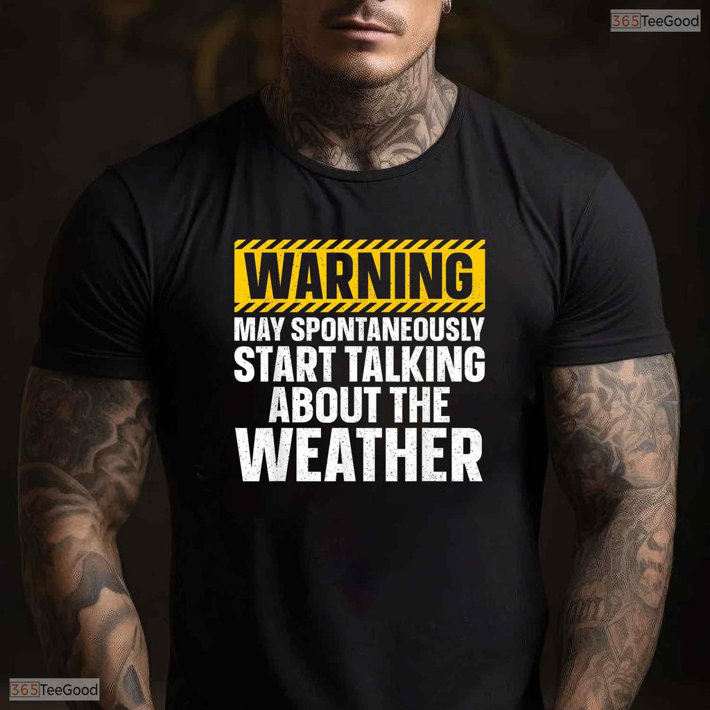 Funny Weatherman Meteorology Graphic T-Shirt Best May Birthday Apparel Gift