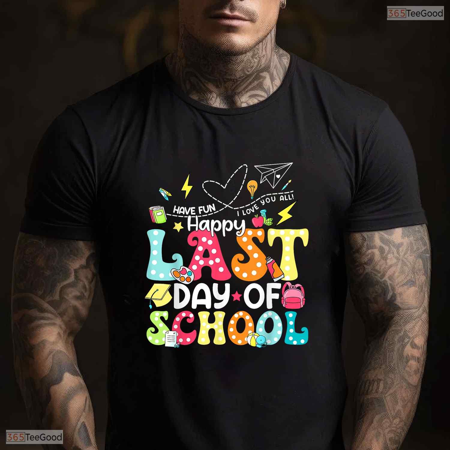 Cute End Of School Appreciation T-Shirt- Graphic Educator May Birthday Shirt