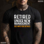 Classic Fit Retirement Party Dad T-Shirt- Men Humor May Birthday Shirt Gift