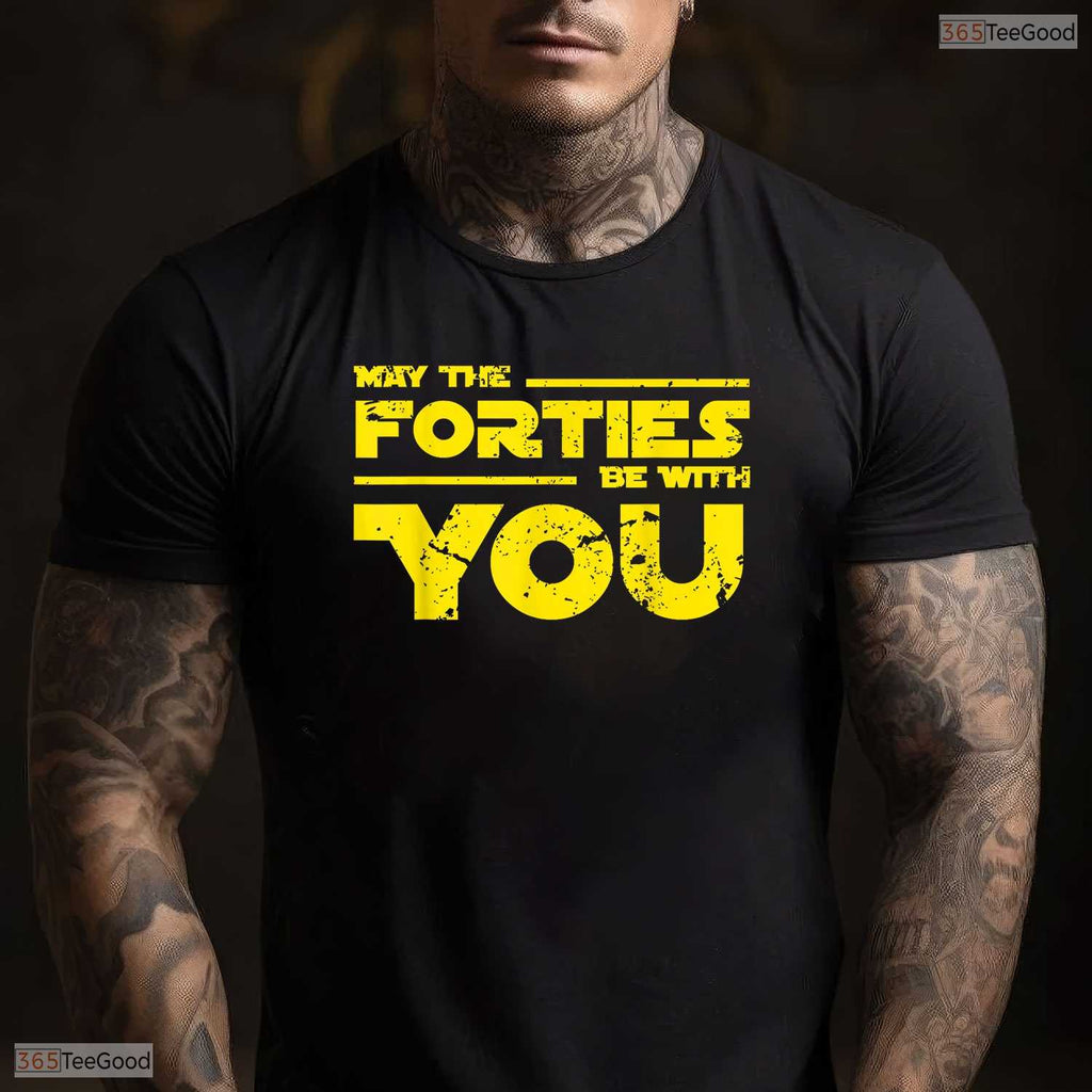 Welcome Forties 40th Birthday T-Shirt- Unique May Birthday Shirt For Adults