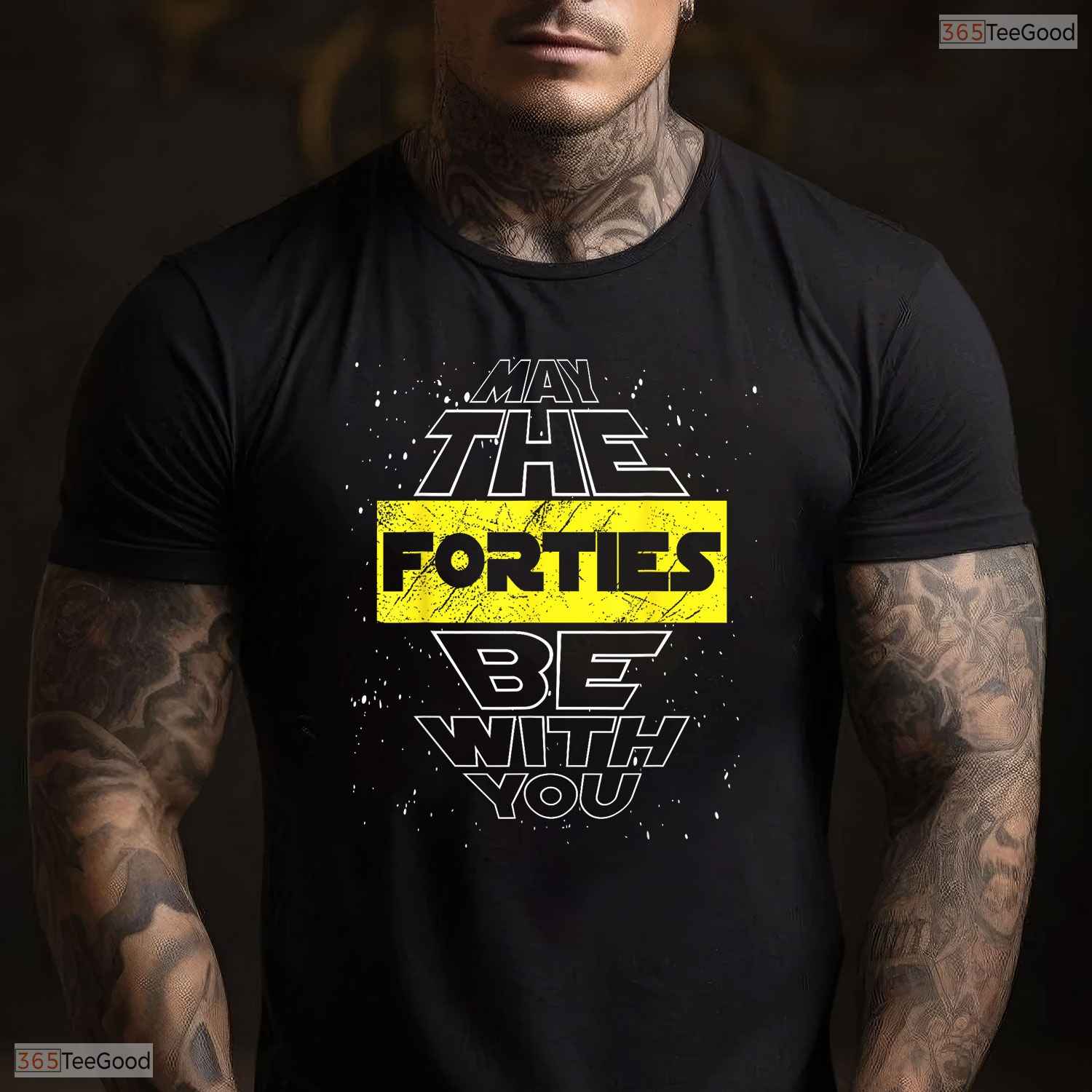 Awesome 40th Birthday Parody T-Shirt- Unique May Birthday Celebration Shirt