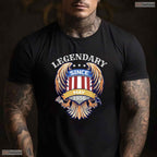 Patriotic Legendary Since May 1956 T-Shirt- Awesome May Birthday Shirt Gift