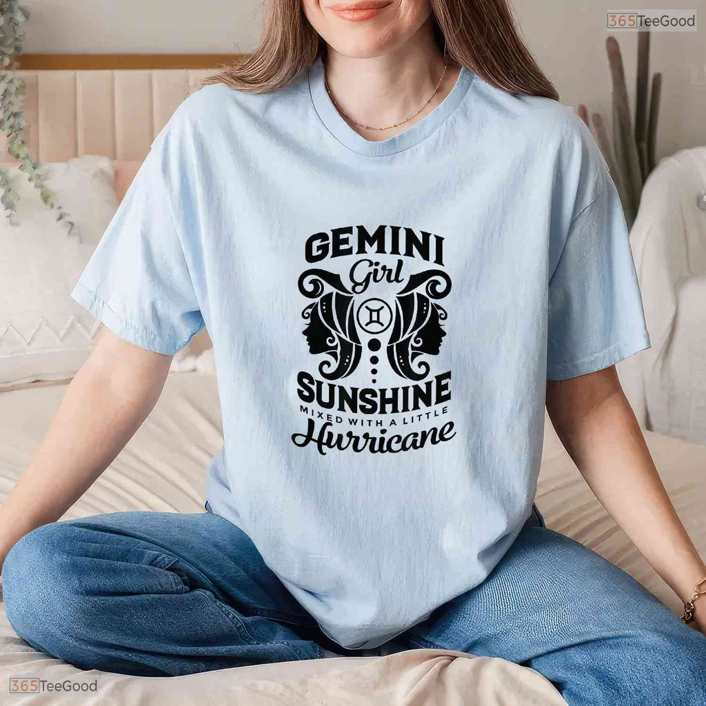 Horoscope Gemini Birthday May 21 T-Shirt- Awesome May Birthday Shirt For Her