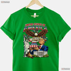 Trump 250th Birthday America 4th of July Valentine T-Shirt Fly Fishing Tees