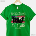 250 Years US Flag 250th Birthday USA Valentine Shirt Fly Fishing Gifts Men