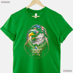 USA 250th Anniversary Funny Independence Valentine T-Shirt Trout Fishing Wear