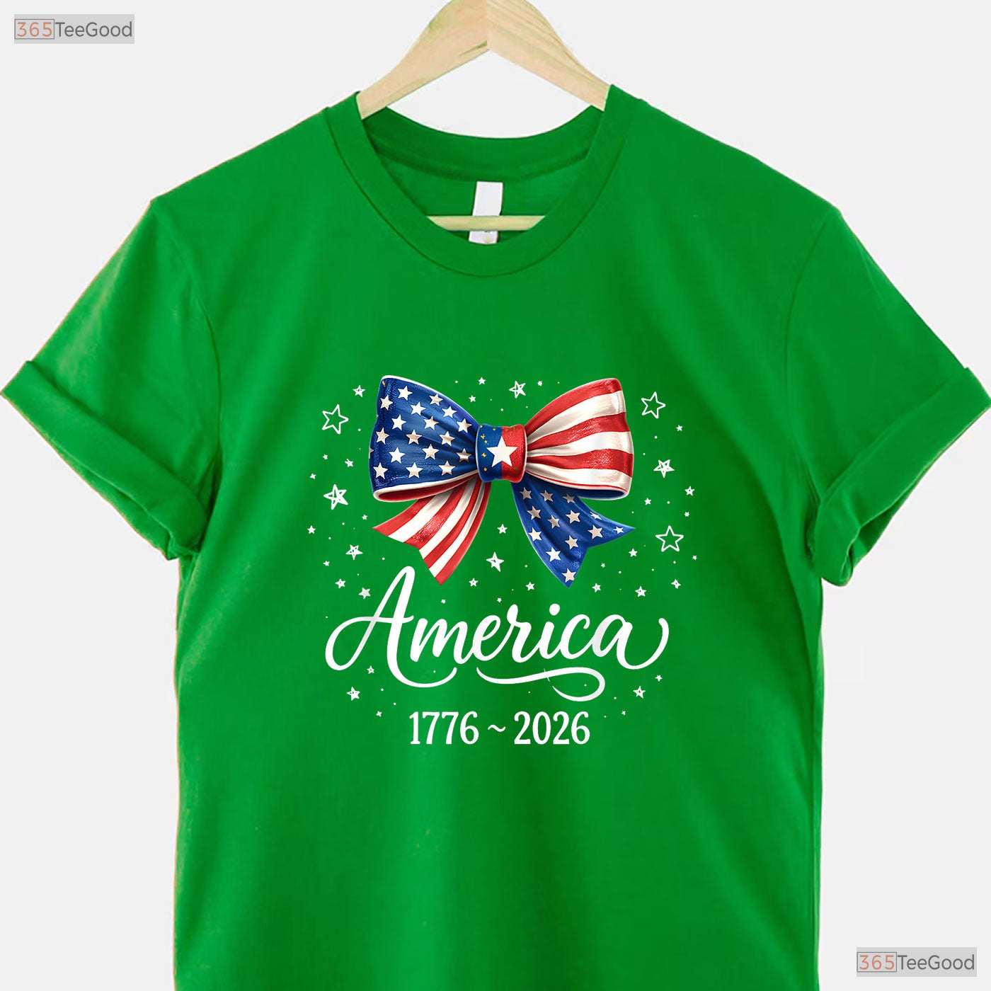 250th Anniversary USA Coquette Bow Valentine Shirt For Kayak Fishing Women