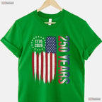 250 Years America Independence Freedom Valentine T-Shirt Fly Fishing Accessories