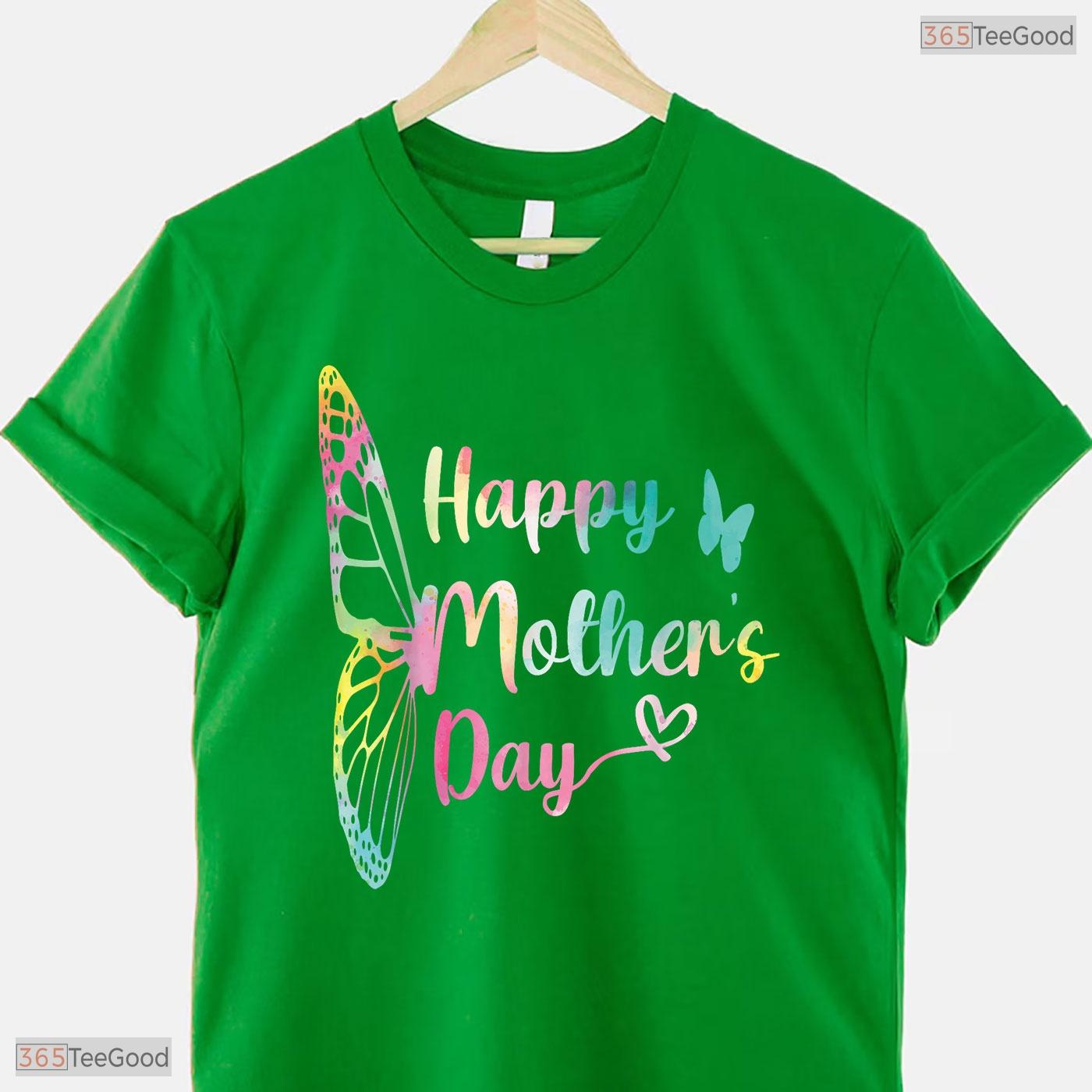 Mama Happy Mothers Day Shirt Best Mom Gifts For Women Cute Graphic T-Shirt