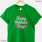 Happy Mothers Day Shirt For Women Best Mom And Grandma Graphic T-Shirt Gift