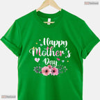 Cute Floral Mom Grandma Happy Mothers Day 2026 Shirt Best Gift T-Shirt For Her