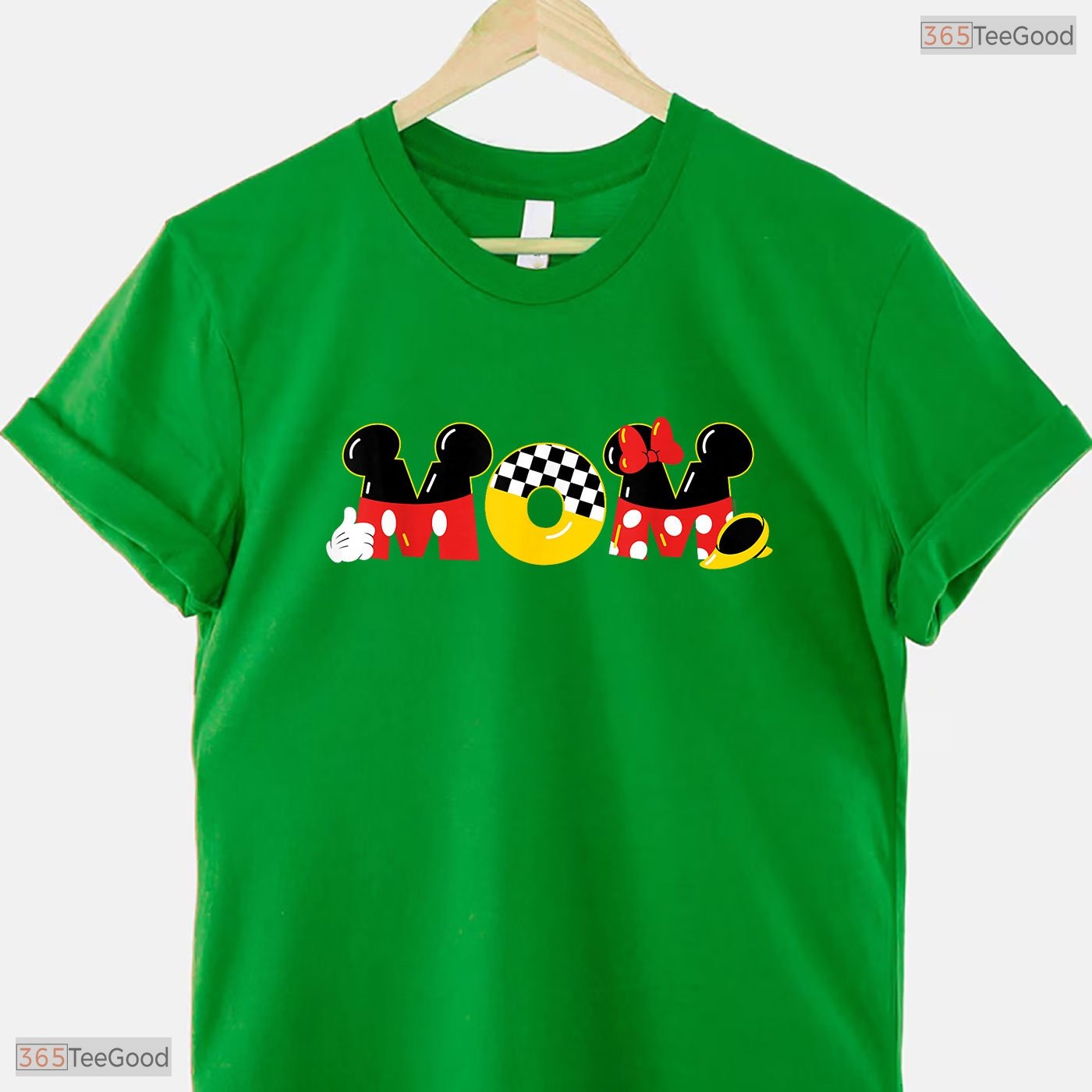 Cute Magical Mouse Mom Shirt Fun Theme Park Mothers Day T-Shirt For Women