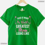 Best Mom Ever T-Shirt Simple Greatest Mother Appreciation Shirt For Women